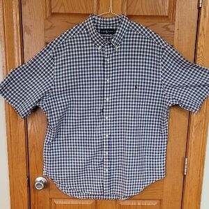 Ralph Lauren Men's Blue Checkered Shirt